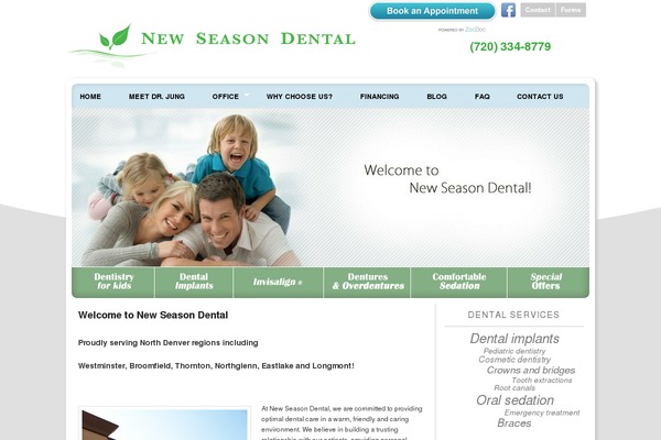 newseason theme websites examples