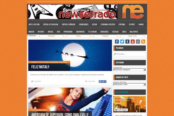 Myst theme site design template sample