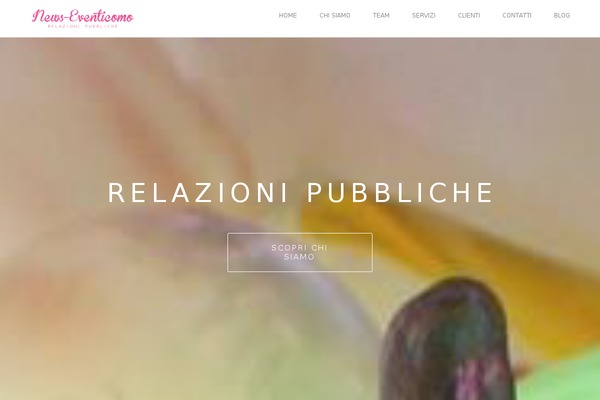 Visia theme site design template sample