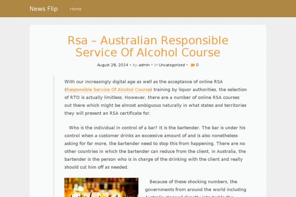 newsflip.com.au site used Esperanza Lite