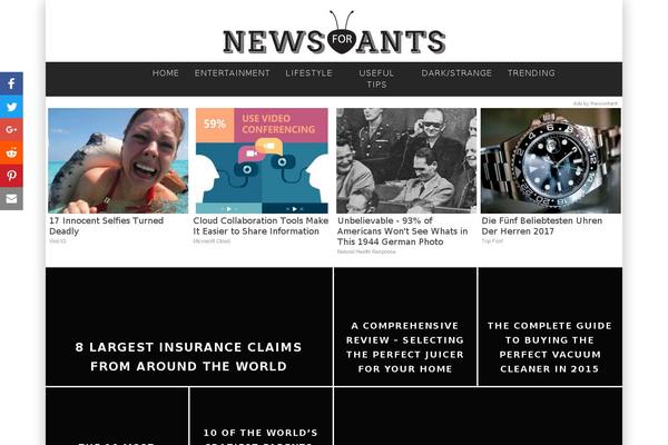 Site using Ad Inserter plugin