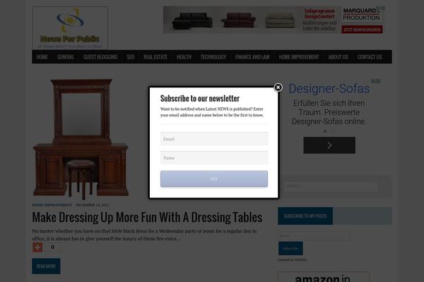 Site using Easy Author Image plugin
