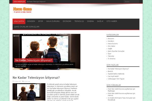 Jarida theme site design template sample