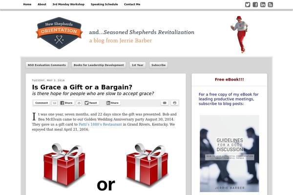 Get Noticed theme site design template sample