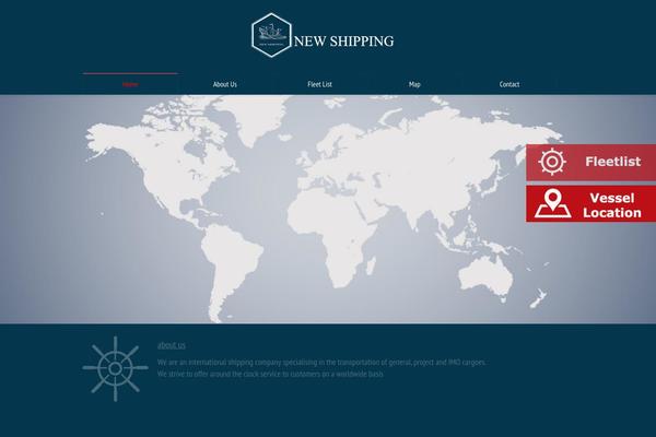 New theme site design template sample
