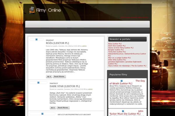 Gameportal theme site design template sample