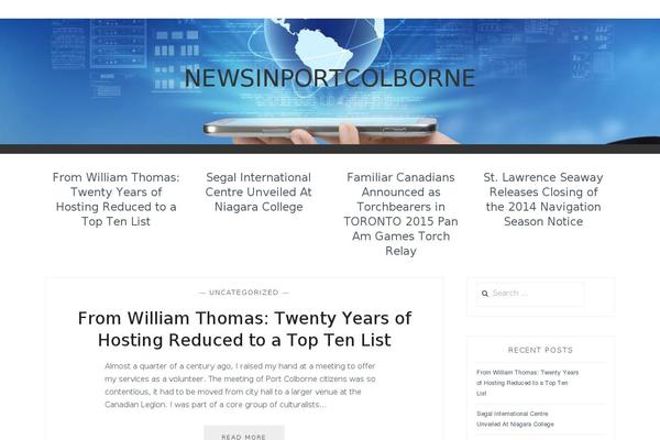 Anissa theme site design template sample