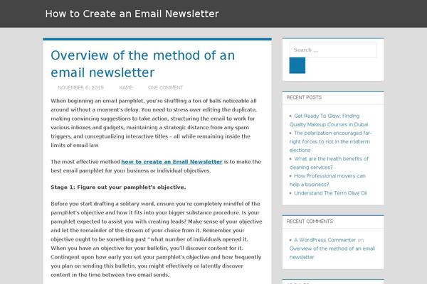 newsletter-systems.com site used Treville