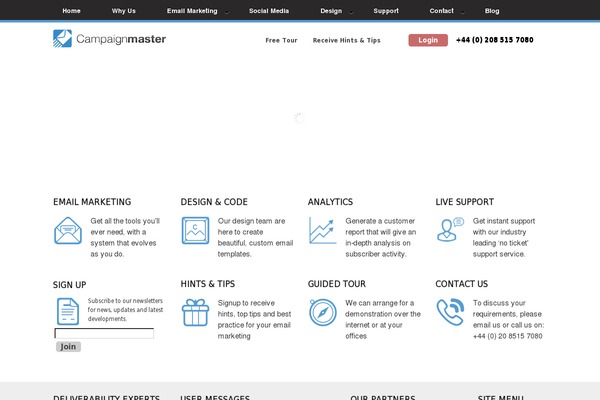 newslettersfreshbusinessthinkingmail.com site used Cm_simple