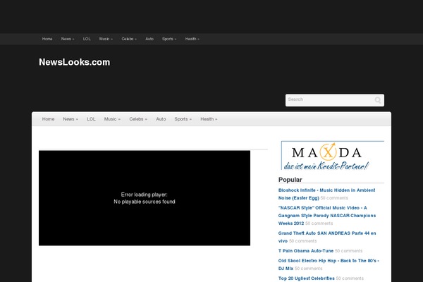 Impreza Child theme site design template sample