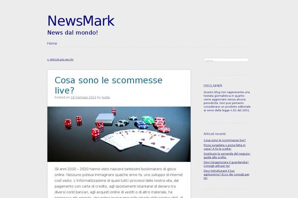 SemPress theme site design template sample