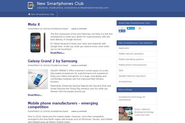 GeneratePress theme site design template sample
