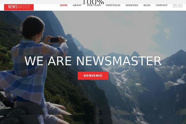 Corsa theme site design template sample