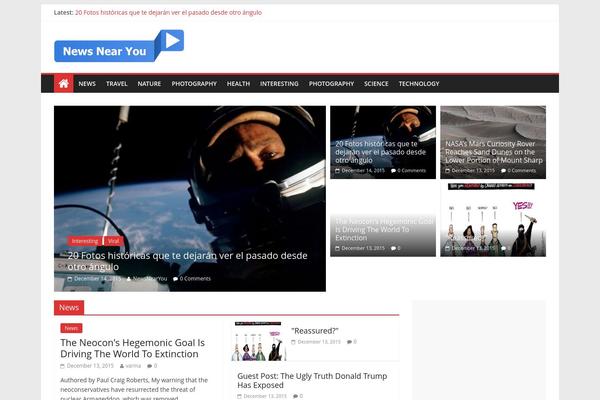 Minimer theme site design template sample