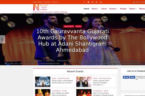 newsnview.com site used Sinatra Child Theme