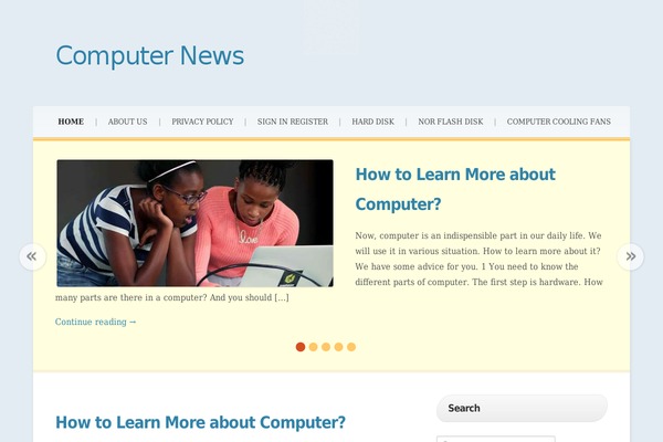 Cakifo theme site design template sample