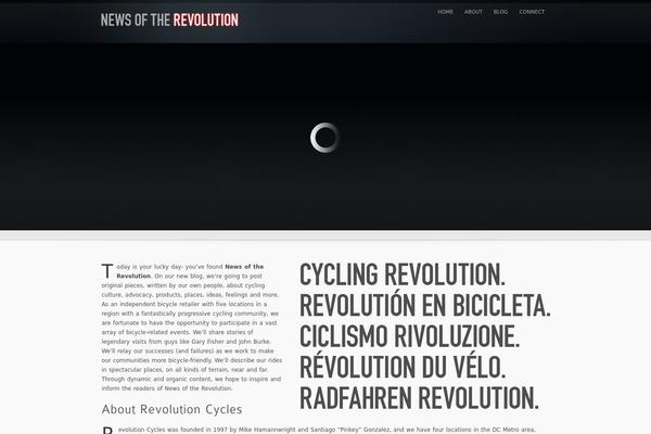 inFocus theme site design template sample