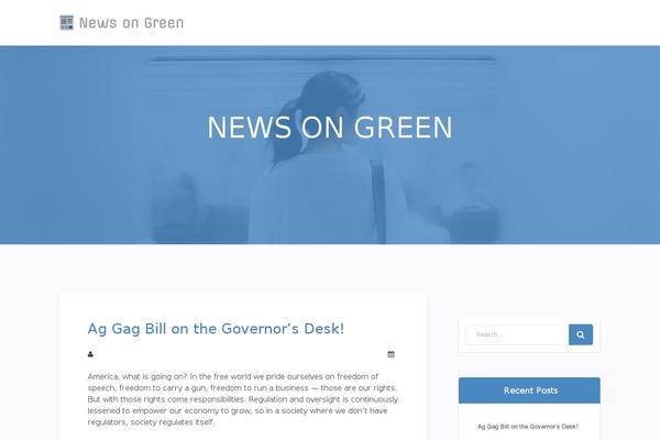 Bloggerz theme site design template sample