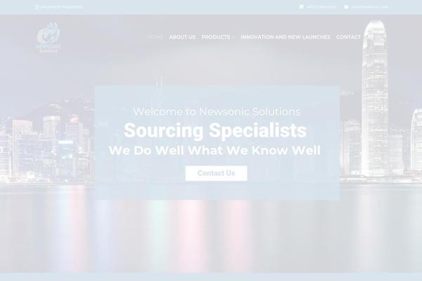Construction-child theme site design template sample