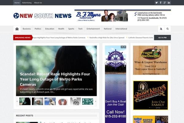 Goodnews 5.5 theme site design template sample
