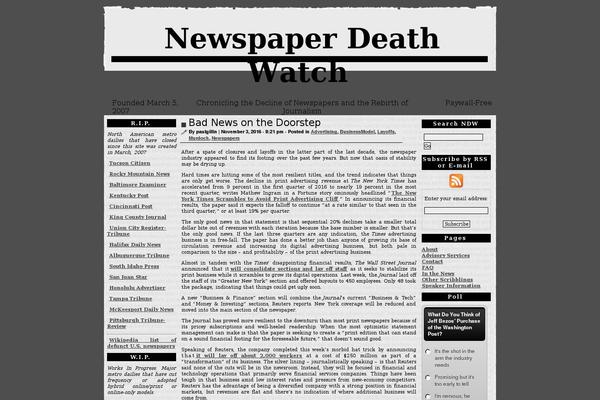 Daily Digest 30 theme site design template sample