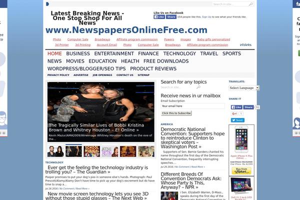 Site using Feedburner Email Subscription plugin