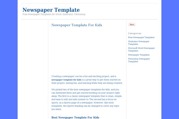 Thesis_182 theme site design template sample