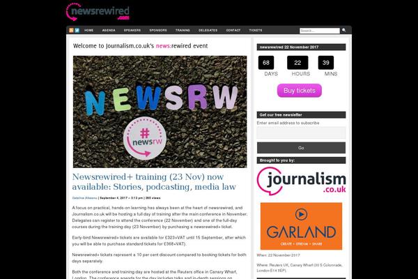 newsrewired.com site used Projektor