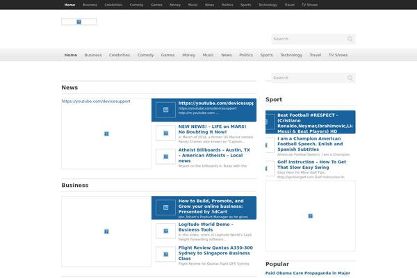 Litepress theme site design template sample