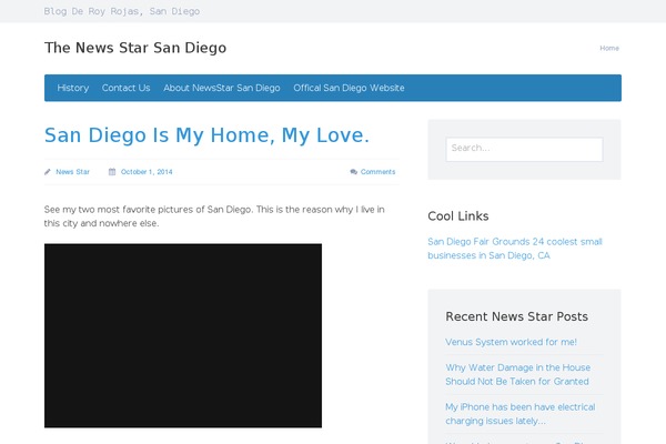 Presentation Lite theme site design template sample