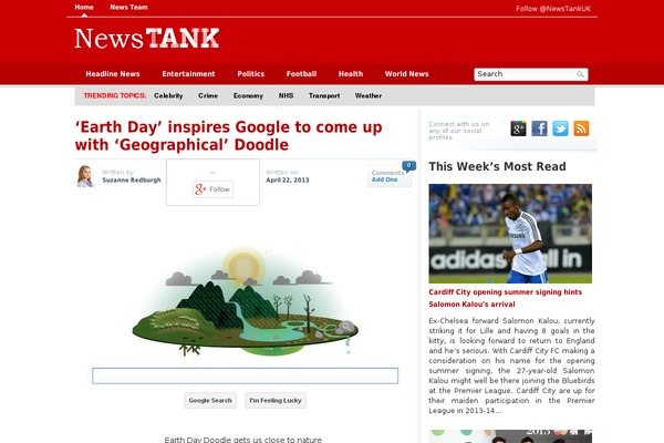 News Leak theme site design template sample