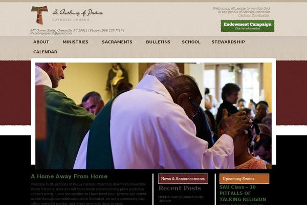 Reverie theme site design template sample