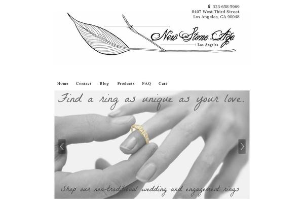 BlackBird theme site design template sample