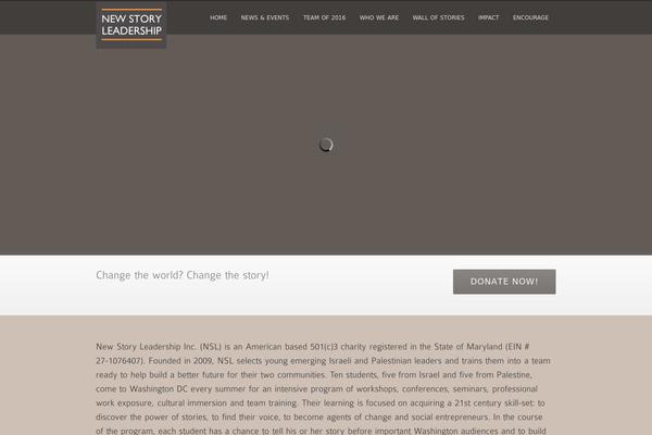Persuasion theme site design template sample