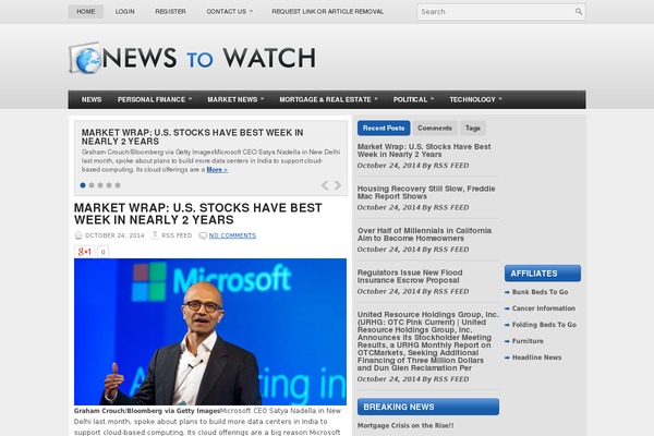 NewsSite theme websites examples