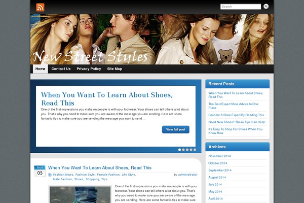 Graphene theme site design template sample