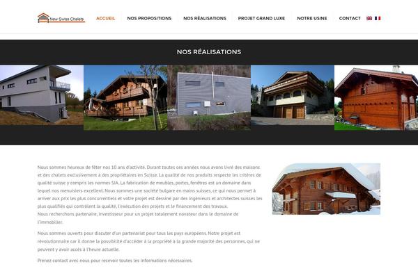 Constructo theme site design template sample