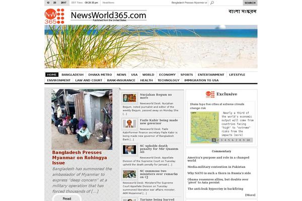 Site using WP Parallax Content Slider plugin