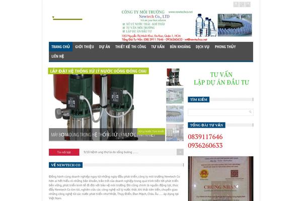 CNEWS theme site design template sample