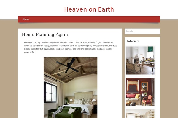 Frente theme site design template sample