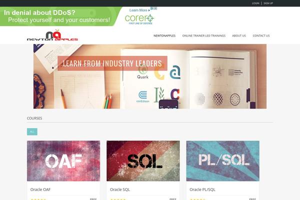 WPLMS theme site design template sample