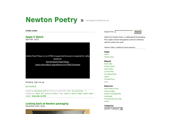 Infimum theme site design template sample