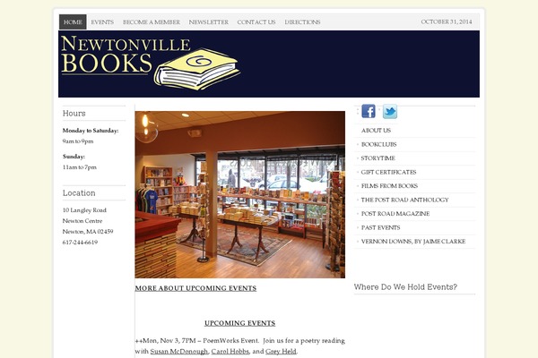 Prose theme site design template sample