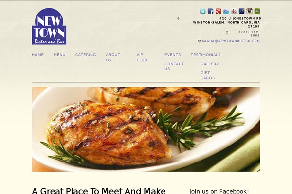 Slate theme site design template sample
