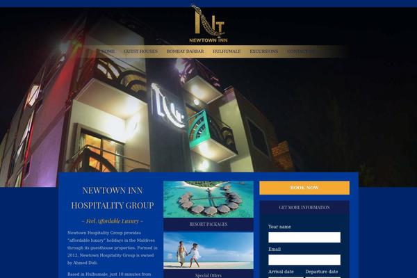 Nt theme site design template sample