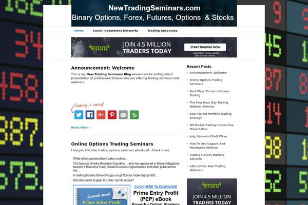 newtradingseminars.com site used Socrates 4.0