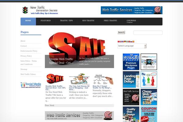 newtrafficgenerationsecrets.com site used Xtc-responsive