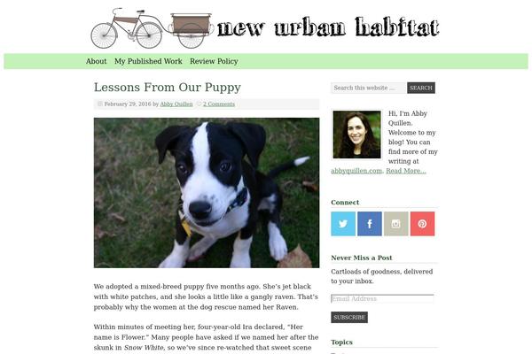 newurbanhabitat.com site used Prose