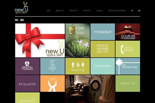 Daisho theme site design template sample