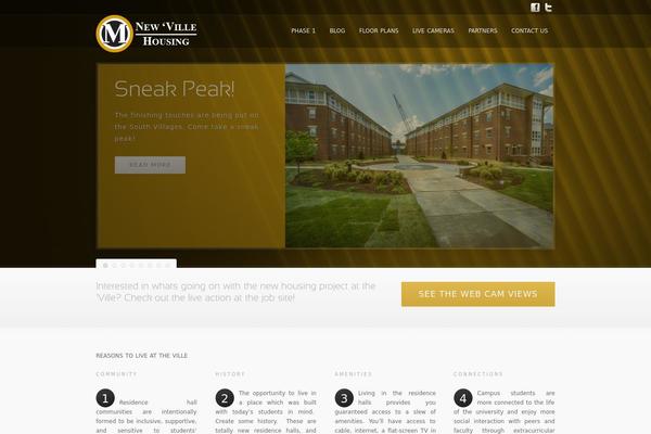 Persuasion theme site design template sample